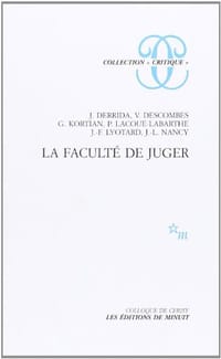 La Faculté de juger