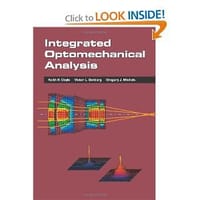 Integrated Optomechanical Analysis