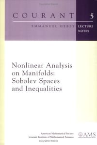 Nonlinear Analysis on Manifolds