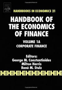 Handbook of the Economics of Finance