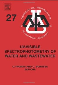 UV-visible Spectrophotometry of Water and Wastewater